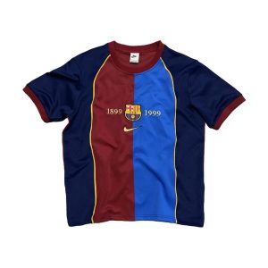 barcelona retro drakt hjemme 1999-2000