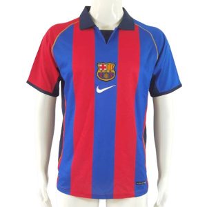 barcelona retro drakt hjemme 2001-2002