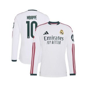 real madrid langermet mbappe 10 drakt hjemme 2026-2027