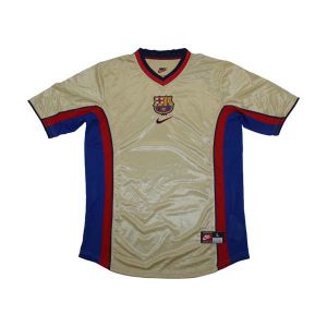 barcelona retro drakt borte 1998-1999
