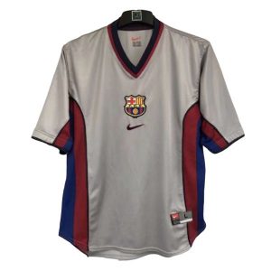 barcelona retro drakt borte 2000-2001