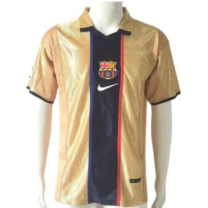 barcelona retro drakt borte 2001-2002