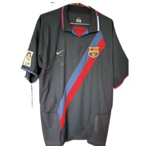 barcelona retro drakt borte 2002-2003