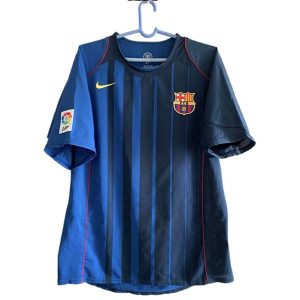 barcelona retro drakt borte 2004-2005