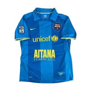 barcelona retro spesialutgave drakt bla aitana 2007-2008