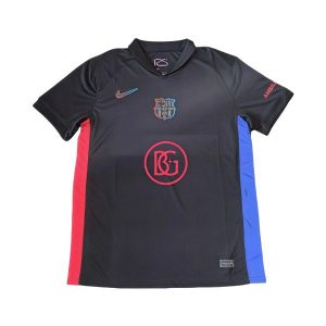 barcelona retro spesialutgave drakt bla rod bad gyal 2024-2025
