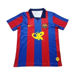 barcelona retro spesialutgave drakt bla rod olivia 2003-2004