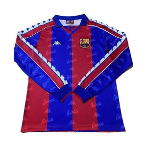 barcelona retro langermet drakt hjemme 1992-1995