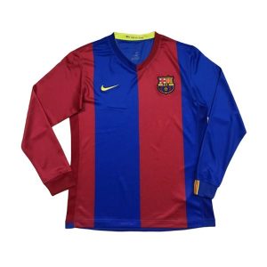 barcelona retro langermet drakt hjemme 2006-2007
