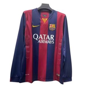 barcelona retro langermet drakt hjemme 2014-2015