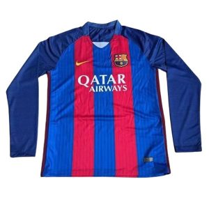 barcelona retro langermet drakt hjemme 2016-2017