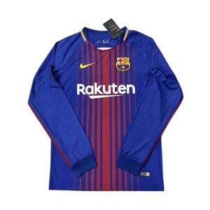 barcelona retro langermet drakt hjemme 2017-2018