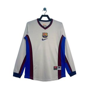 barcelona retro langermet drakt borte 1998-1999