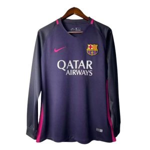 barcelona retro langermet drakt borte 2016-2017