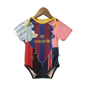 barcelona drakt baby 2025-2026 spesialutgave bla rosa messi