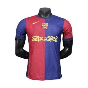 barcelona drakt spesialutgave spillerversjon travis scott 2025-2026