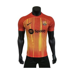 barcelona drakt spesialutgave spillerversjon oransje gul 2025-2026