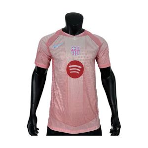 barcelona drakt spesialutgave spillerversjon lys rosa 2025-2026