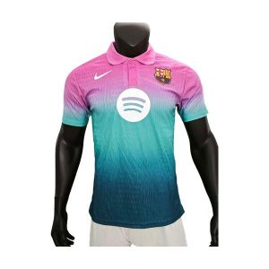 barcelona drakt spesialutgave spillerversjon rosa gronn 2026-2027