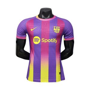 barcelona drakt spesialutgave spillerversjon lilla gul 2026-2027