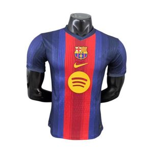 barcelona drakt spesialutgave spillerversjon rod bla 2025-2026