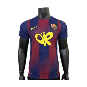 barcelona drakt spesialutgave spillerversjon bla rod (7) 2025-2026