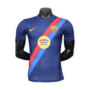 barcelona drakt spesialutgave spillerversjon bla rod 2025-2026