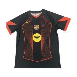 barcelona drakt spesialutgave spillerversjon svart oransje 2025-2026