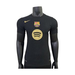 barcelona drakt spesialutgave spillerversjon svart gull 2025-2026
