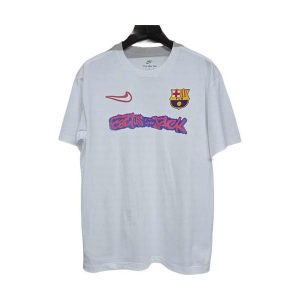 barcelona drakt spesialutgave travis scott hvit 2025-2026