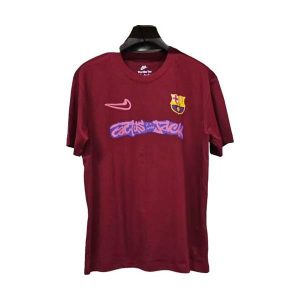 barcelona drakt spesialutgave travis scott rod 2025-2026