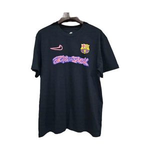 barcelona drakt spesialutgave travis scott svart 2025-2026