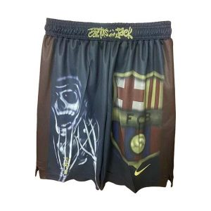 barcelona spesialutgave 2025-2026 travis scott svart shorts