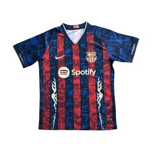 barcelona drakt spesialutgave rod bla stripete 2025-2026