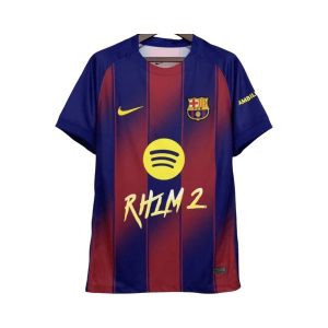 barcelona drakt spesialutgave bla rod anuel aa rhlm 2 2025-2026
