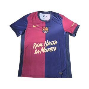 barcelona drakt spesialutgave bla rod anuel aa 2024-2025