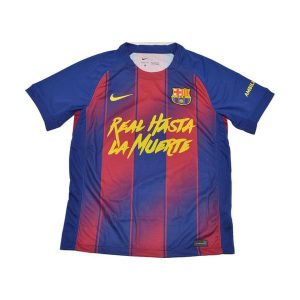 barcelona drakt spesialutgave bla rod anuel aa 2025-2026