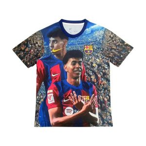 barcelona drakt spesialutgave bla rod lamine yamal 2025-2026