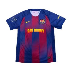 barcelona drakt spesialutgave bla rod gul bad bunny 2025-2026