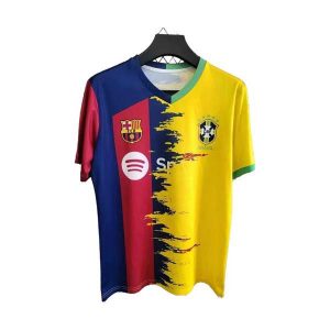 barcelona drakt spesialutgave bla gul 2025-2026