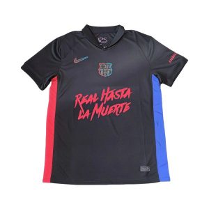 barcelona drakt spesialutgave svart rod anuel aa 2024-2025