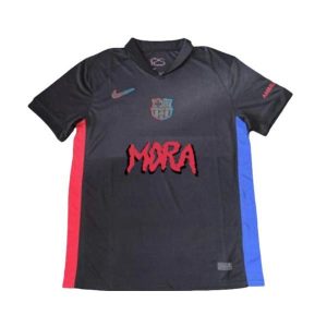 barcelona drakt spesialutgave svart bla rod mora 2025-2026