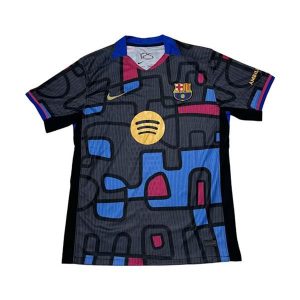 barcelona drakt spesialutgave svart bla rod 2025-2026
