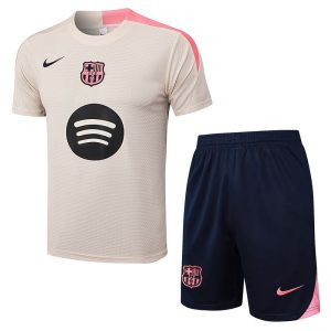 barcelona drakt trenings sett Ivory rosa 2025-2026