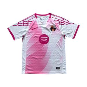 barcelona drakt trenings hvit rosa 2025-2026