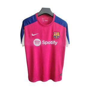 barcelona drakt trenings rosa mork bla 2025-2026