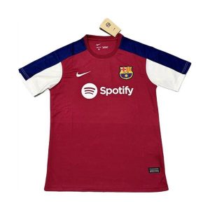 barcelona drakt trenings rod mork bla 2025-2026