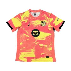 barcelona drakt trenings gul rosa 2025-2026