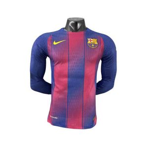 barcelona drakt 2025-2026 hjemme spillerversjon (2) langermet