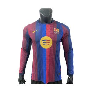 barcelona drakt 2026-2027 hjemme spillerversjon langermet